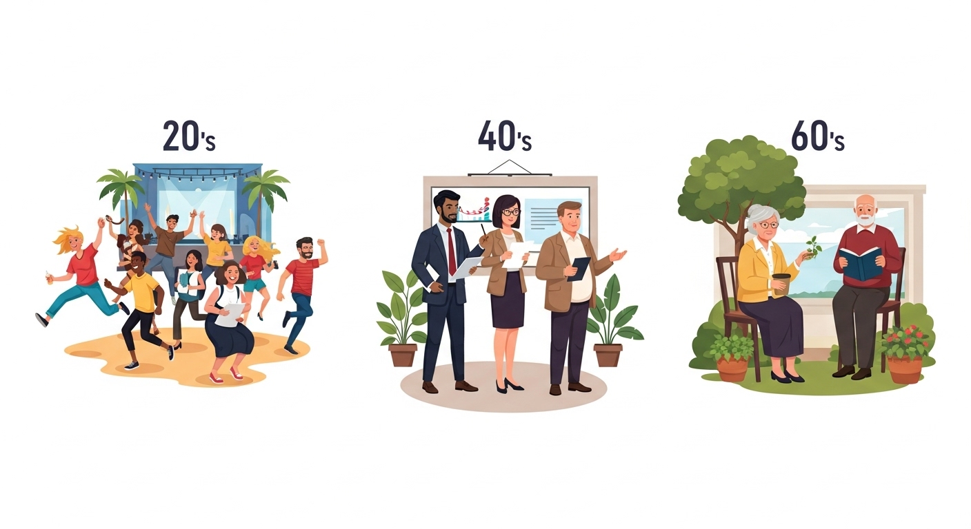 연령별로 다른 영양소 필요량을 보여주는 이미지