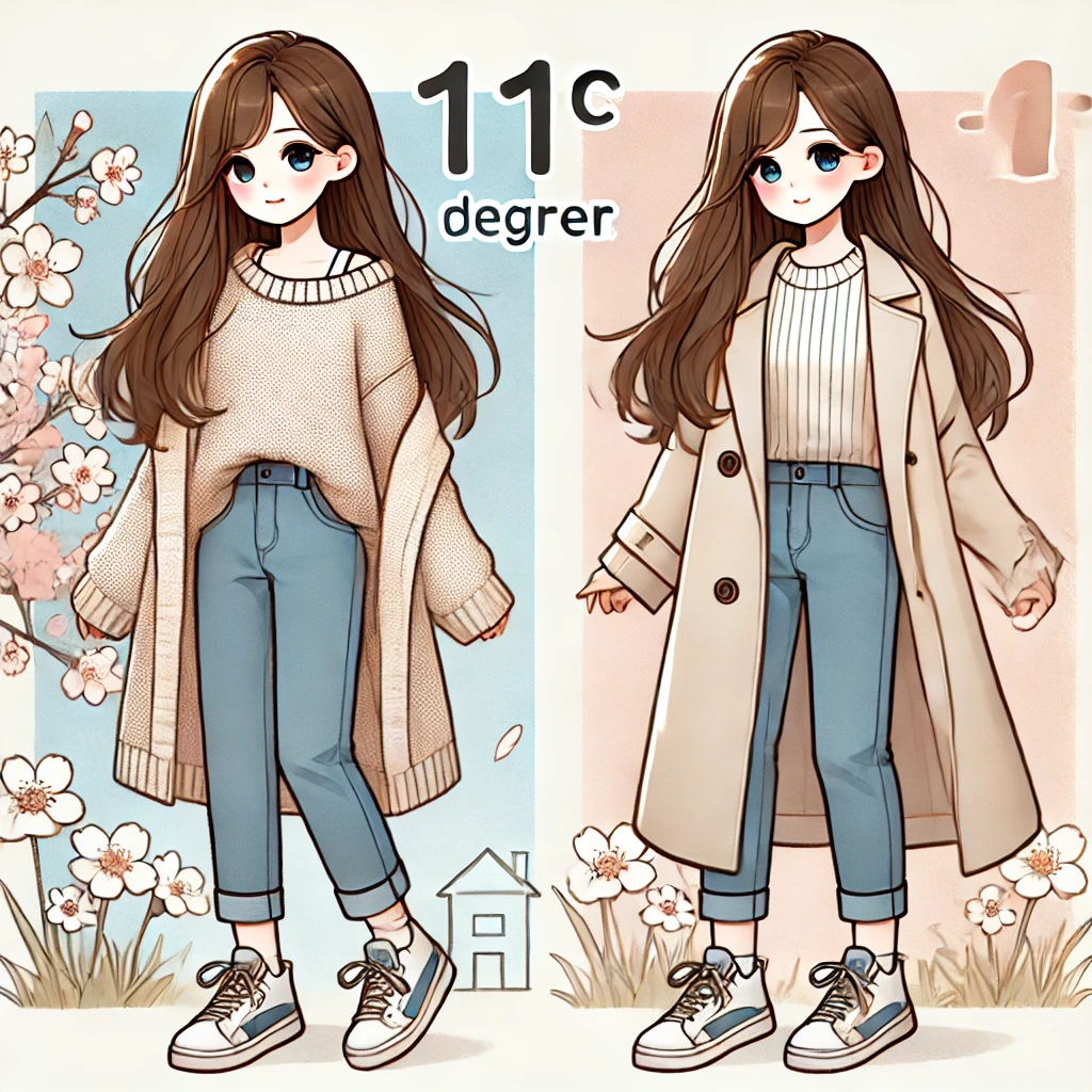 11도 옷차림