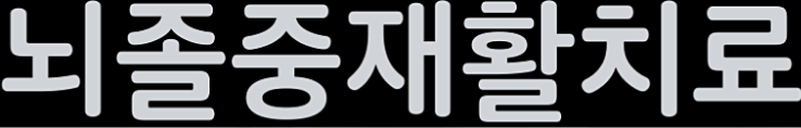 뇌졸중 재활치료