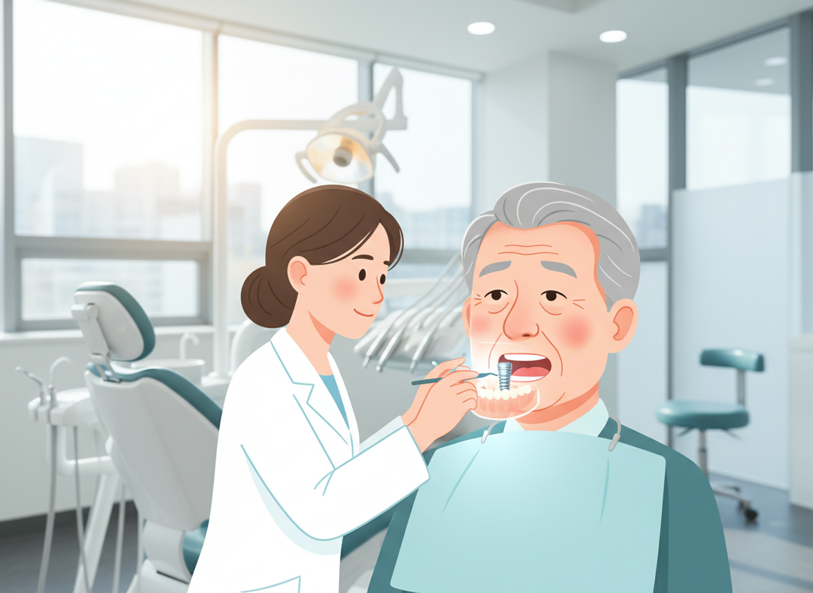 2026 65세 노인 임플란트 지원금 본인부담금