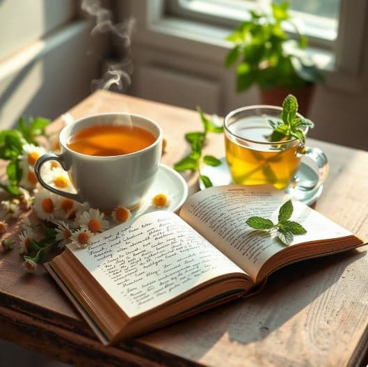 독일 &ndash; 허브차(카밀레, 페퍼민트): 민간요법과 연결