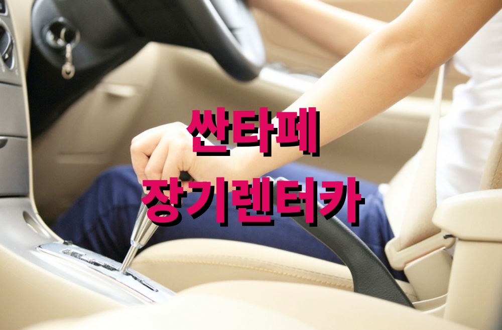 싼타페 장기렌터카