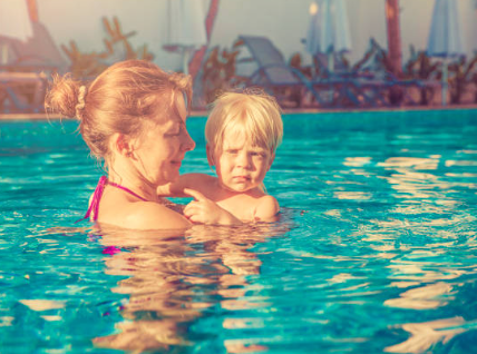 키즈펜션 풀빌라 엄마와 아기