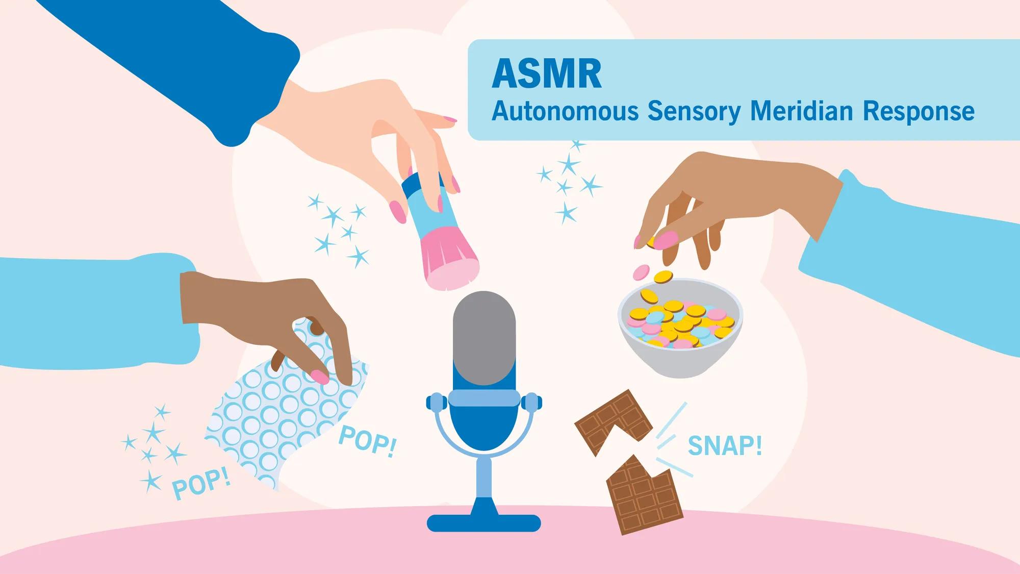 ASMR 현상의 심리학: 왜 사람들은 속삭임과 탭핑 소리에 열광할까?