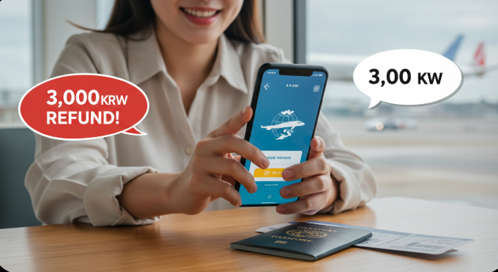 출국납부금 환급서비스