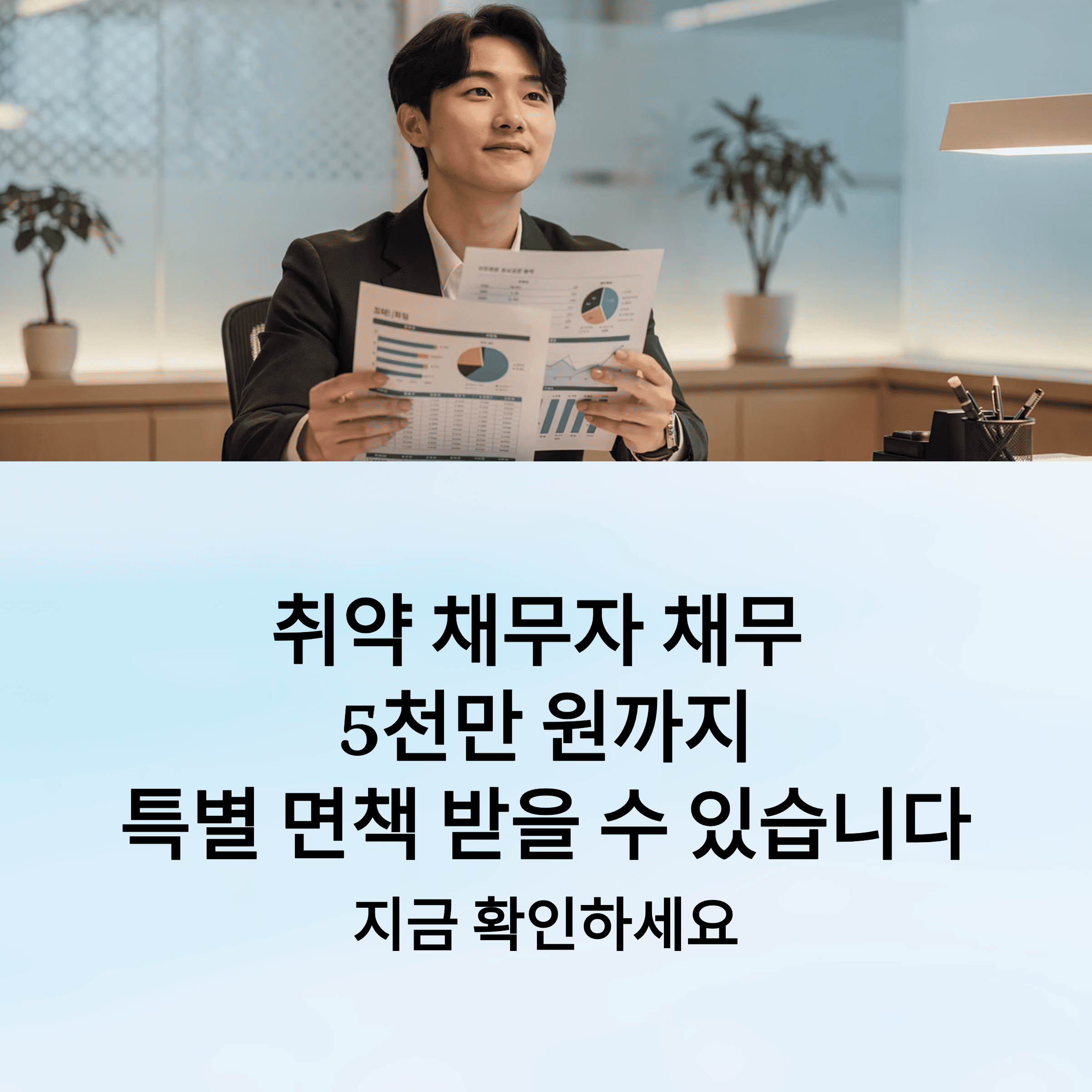 취약 채무자 특별 면책 5000만 원으로 확대