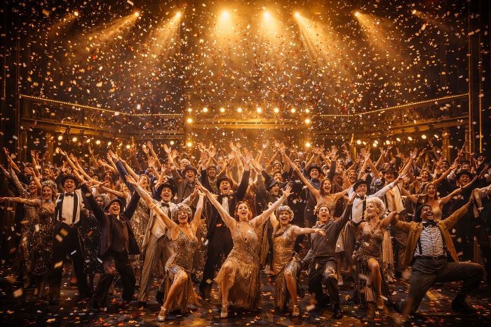 1막 피날레의 웅장한 앙상블 합창과 화려한 무대 연출