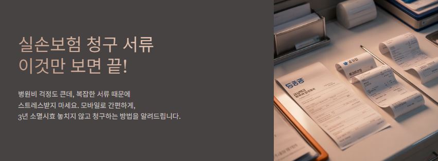 실손보험 청구 방법