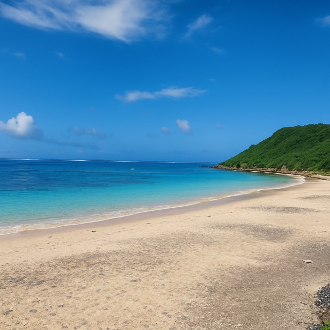 일본 미야코지마 아라구스쿠 해변의 이미지