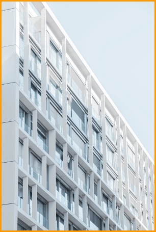 흰색 아파트