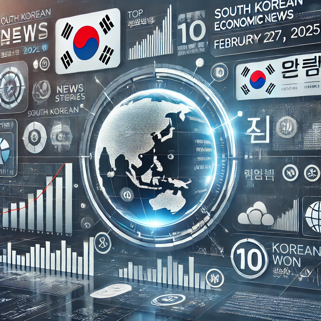 오늘의 한국 경제 뉴스 Top 10 (2025년 2월 27일)