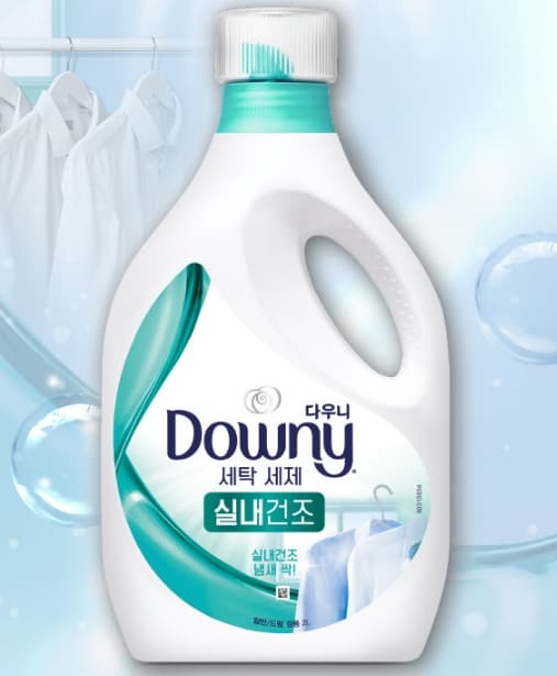 다우니 섬유유연제 실내건조 제품 사진