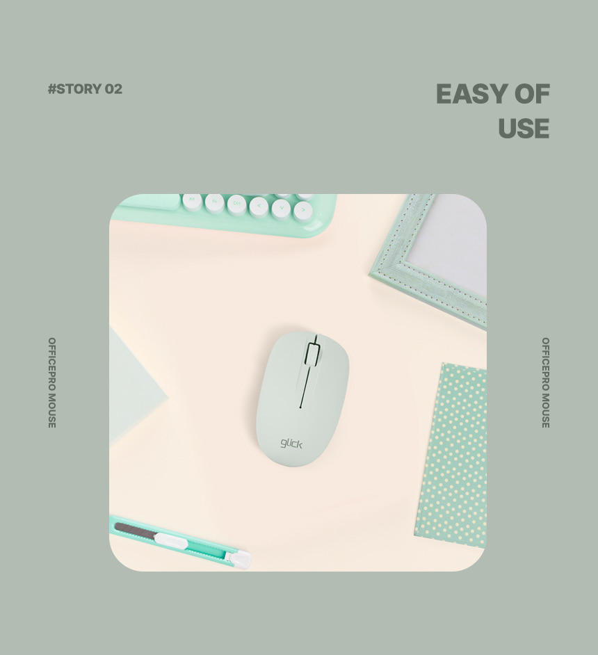 G-Clicker GM-W3000 무소음 무선 마우스