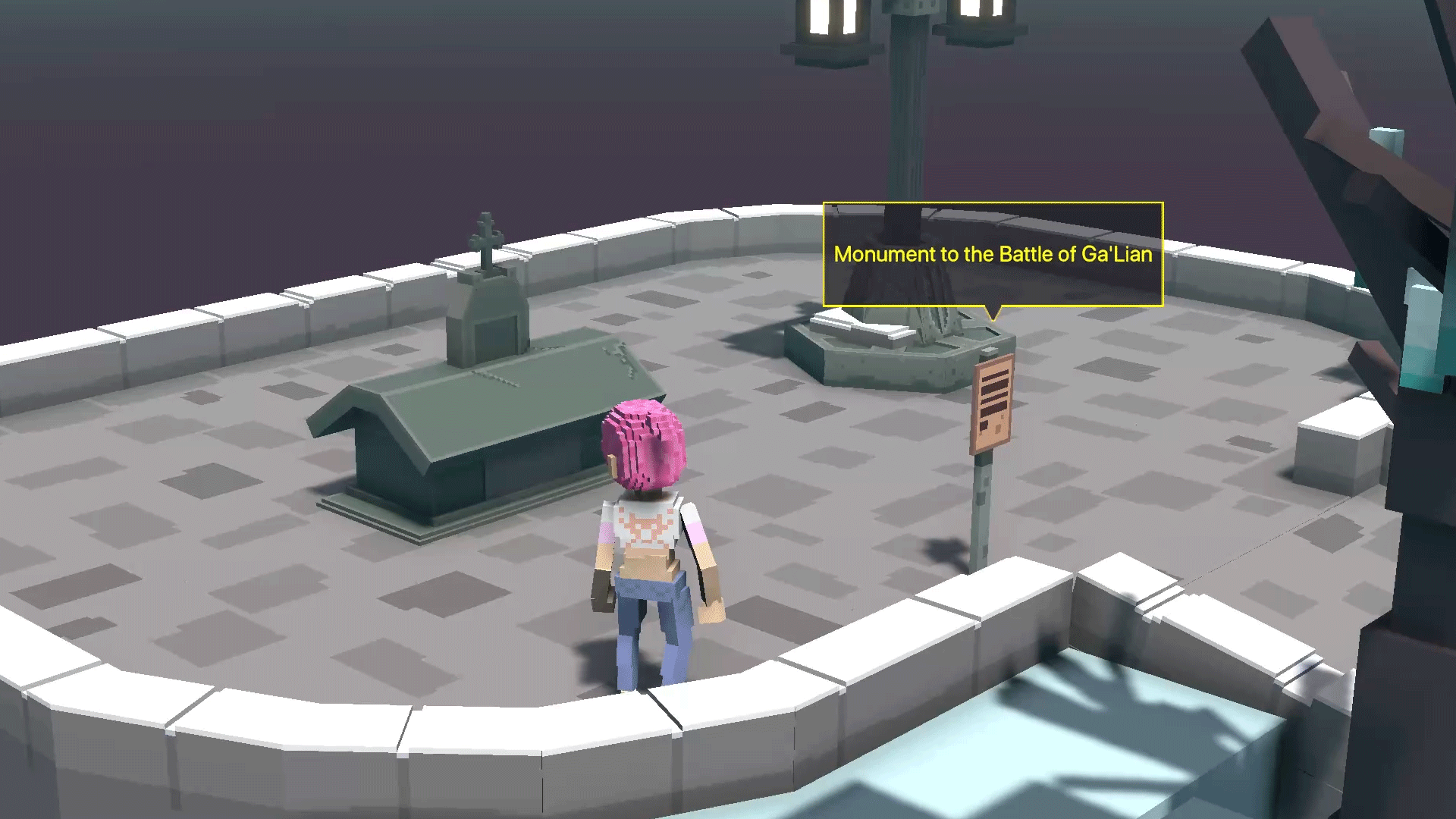 전투와 관련된 기념비이다.