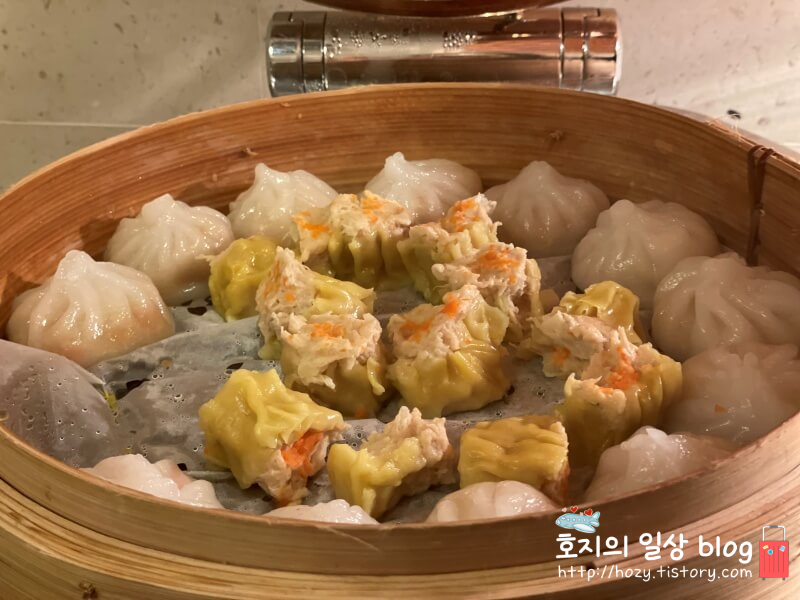 싱가폴 세인트레지스 조식뷔페 딤섬