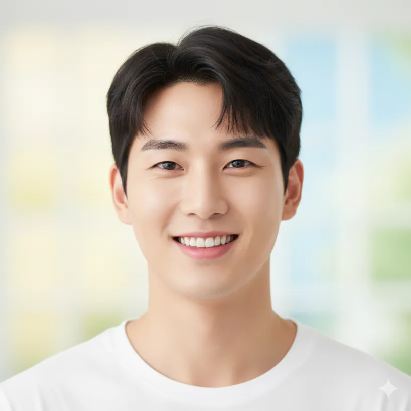 피지낭종 제거 전과 후의 피부 관리 중요성을 보여주는 이미지. 깨끗한 피부를 위해 흉터 연고를 바르는 한국인의 모습이 담겨있다.