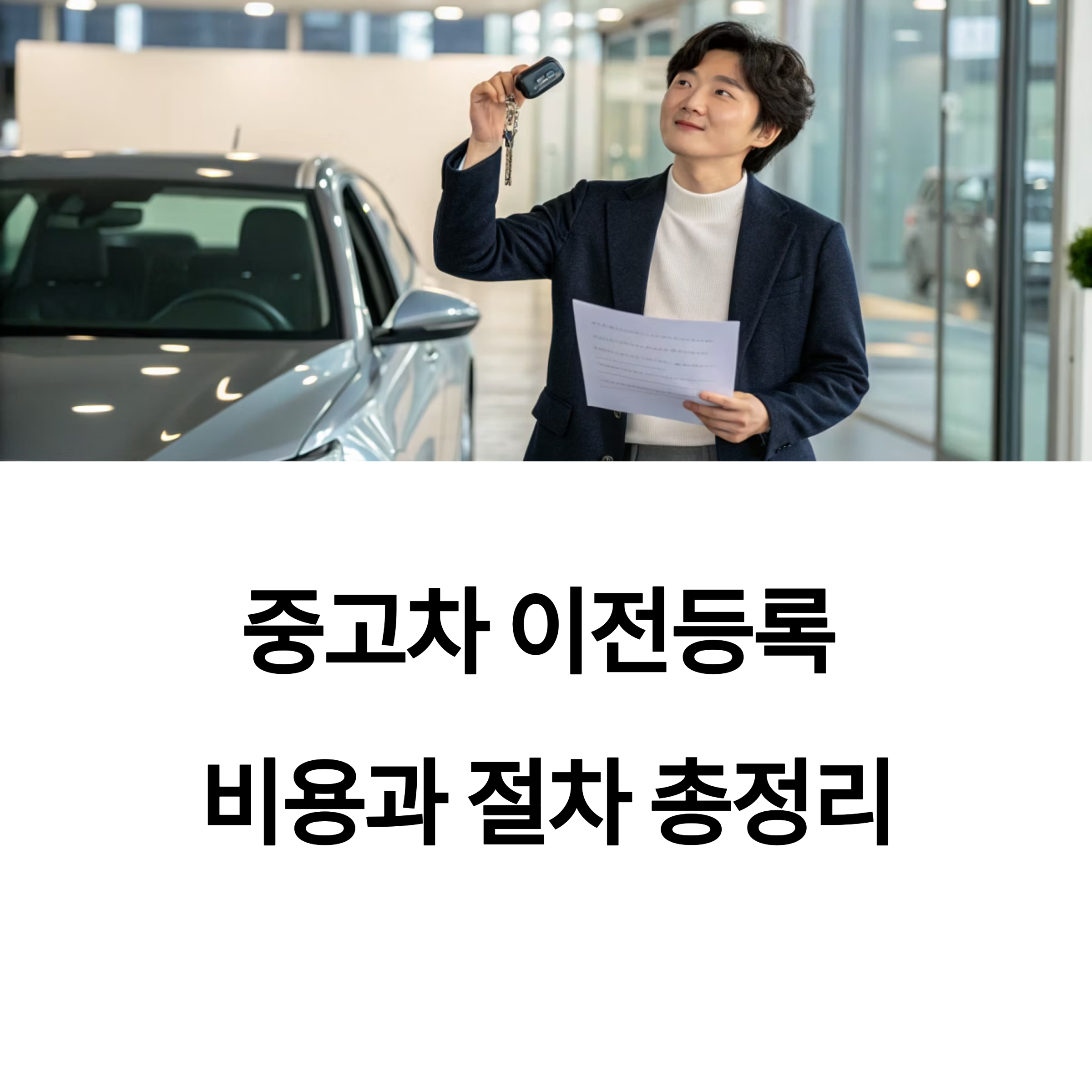 중고차 이전등록 비용과 절차 총정리