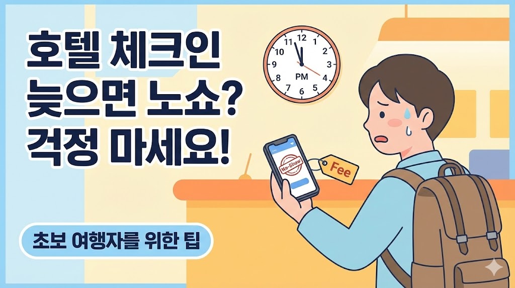 아고다 노쇼 처리 기준/수수료 완벽 정리｜초보자용 &ldquo;실수 0&rdquo; 루틴