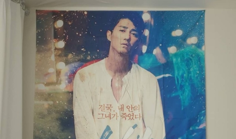 주연배우 차승원의 연기중 한장면