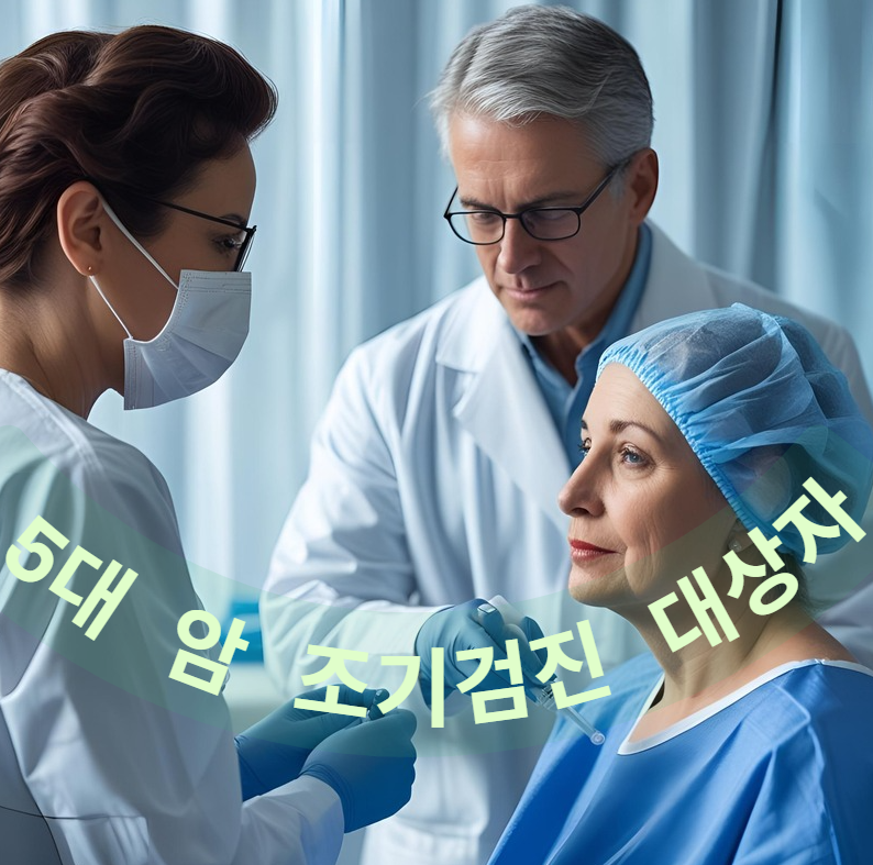 암검진, 조기진단, 5대암, 위암검사, 대장암검사, 유방암촬영, 자궁경부암, 간초음파, 무료검진, 건강보험공단