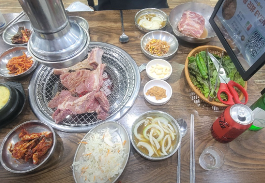 농원숯불왕갈비 