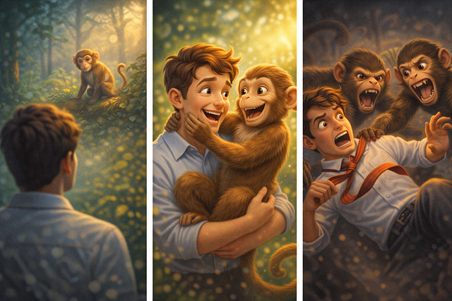 원숭이 꿈해몽 - 상황별 원숭이 꿈해몽 총정리