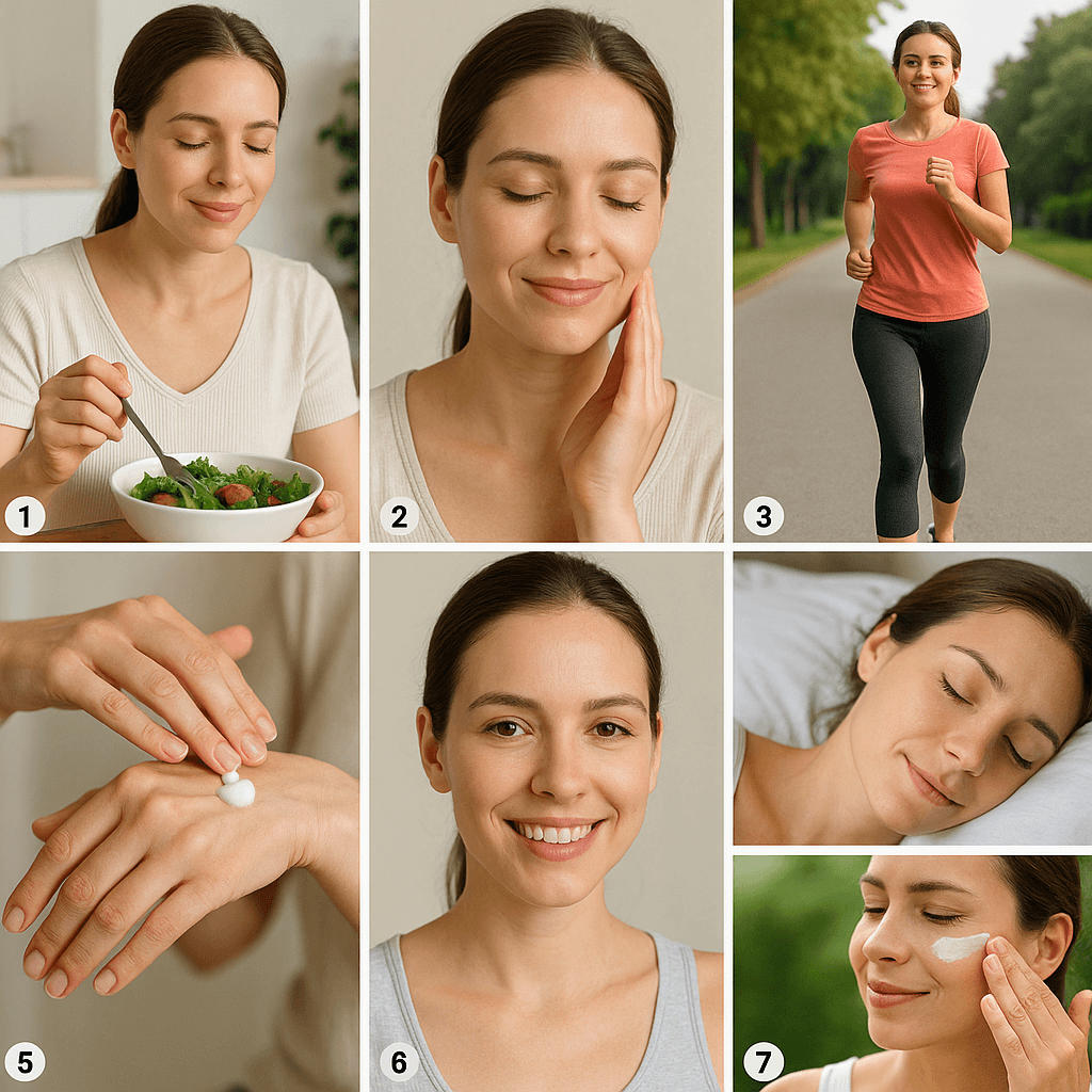 피부건강을 위한 7가지 습관 이미지