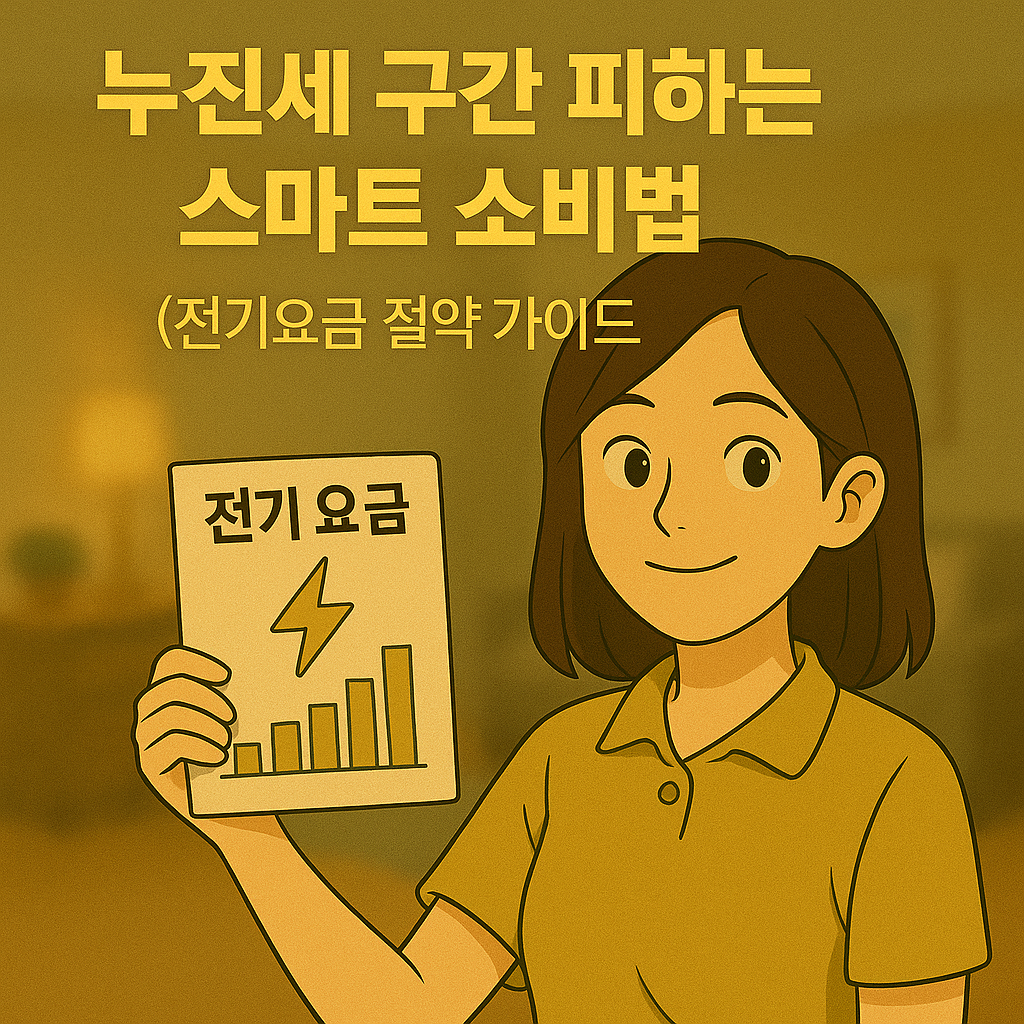 누진세 구간 피하는 스마트 소비법｜전기요금 절약 가이드
