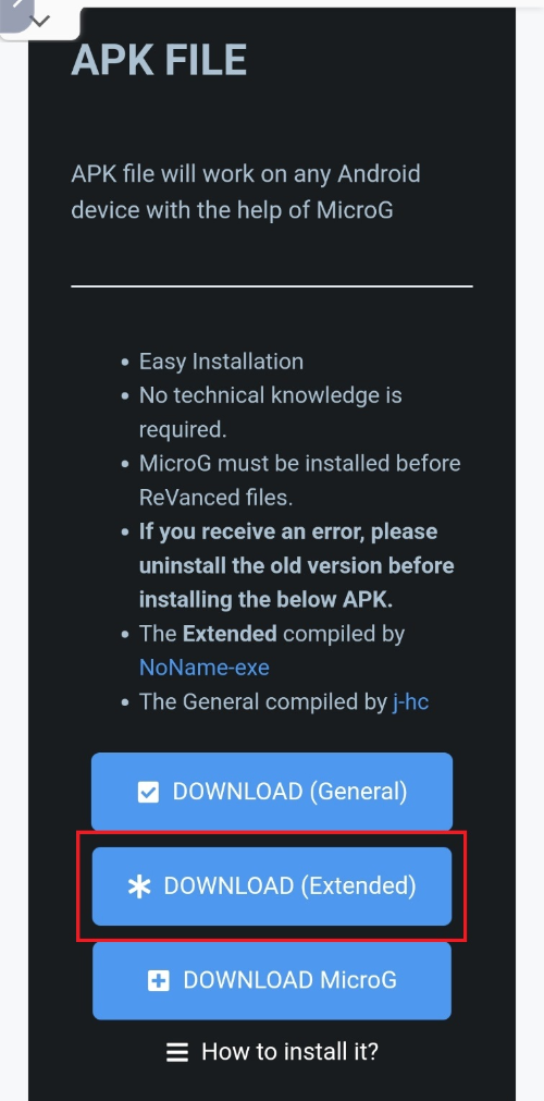 유튜브 리밴스드 설치
