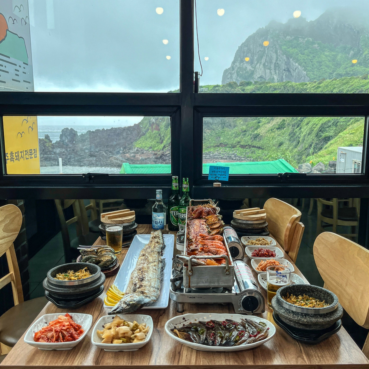 제주 성산을 본 갈치