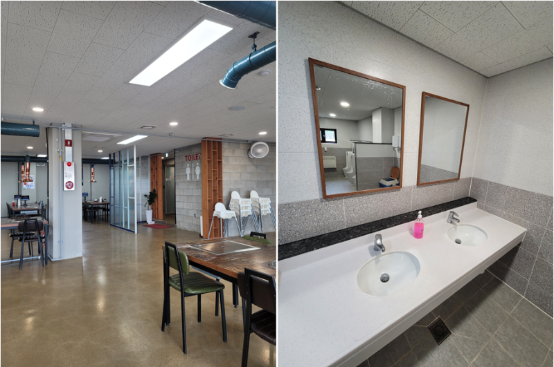 궁평씨푸드 화장실