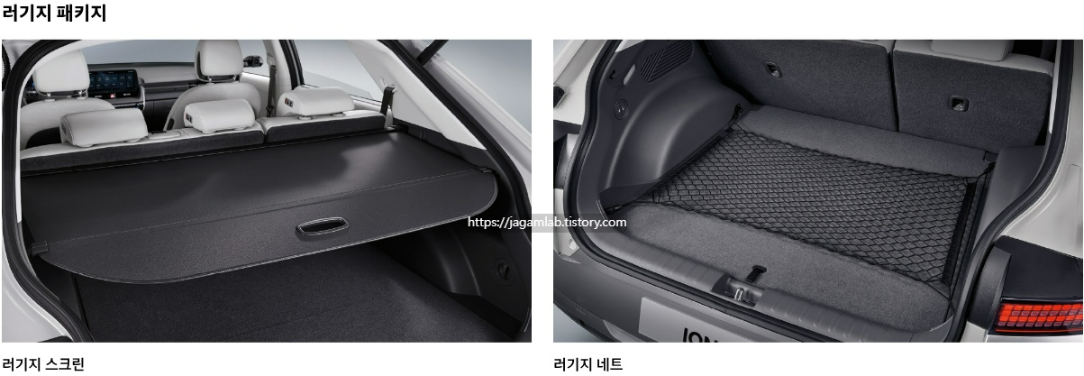 2025 아이오닉 5 롱레인지 러기지 패키지 H Genuine Accessories