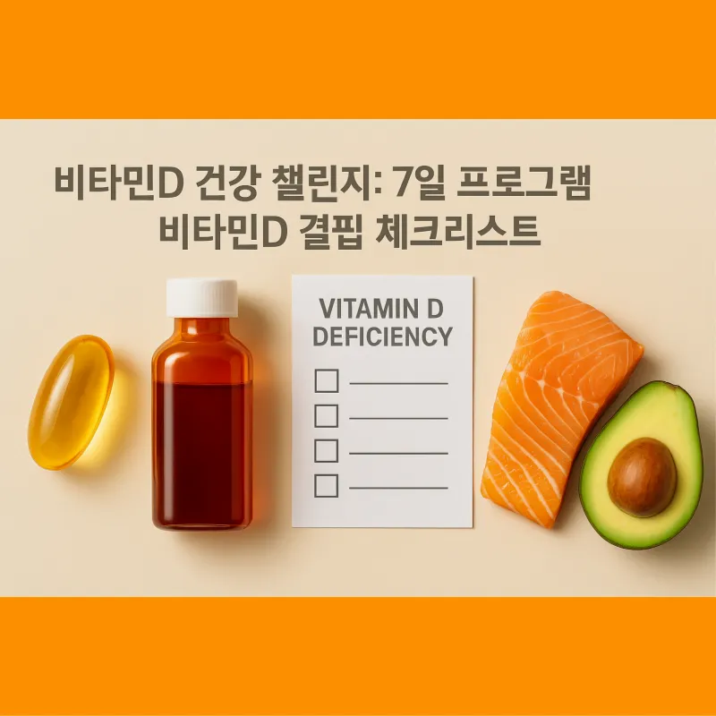 비타민D_건강_챌린지_결핍_체크리스트