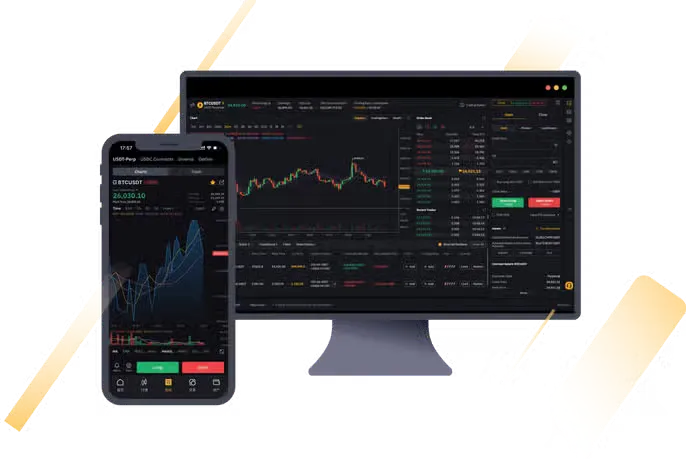 암호화폐 거래 인터페이스