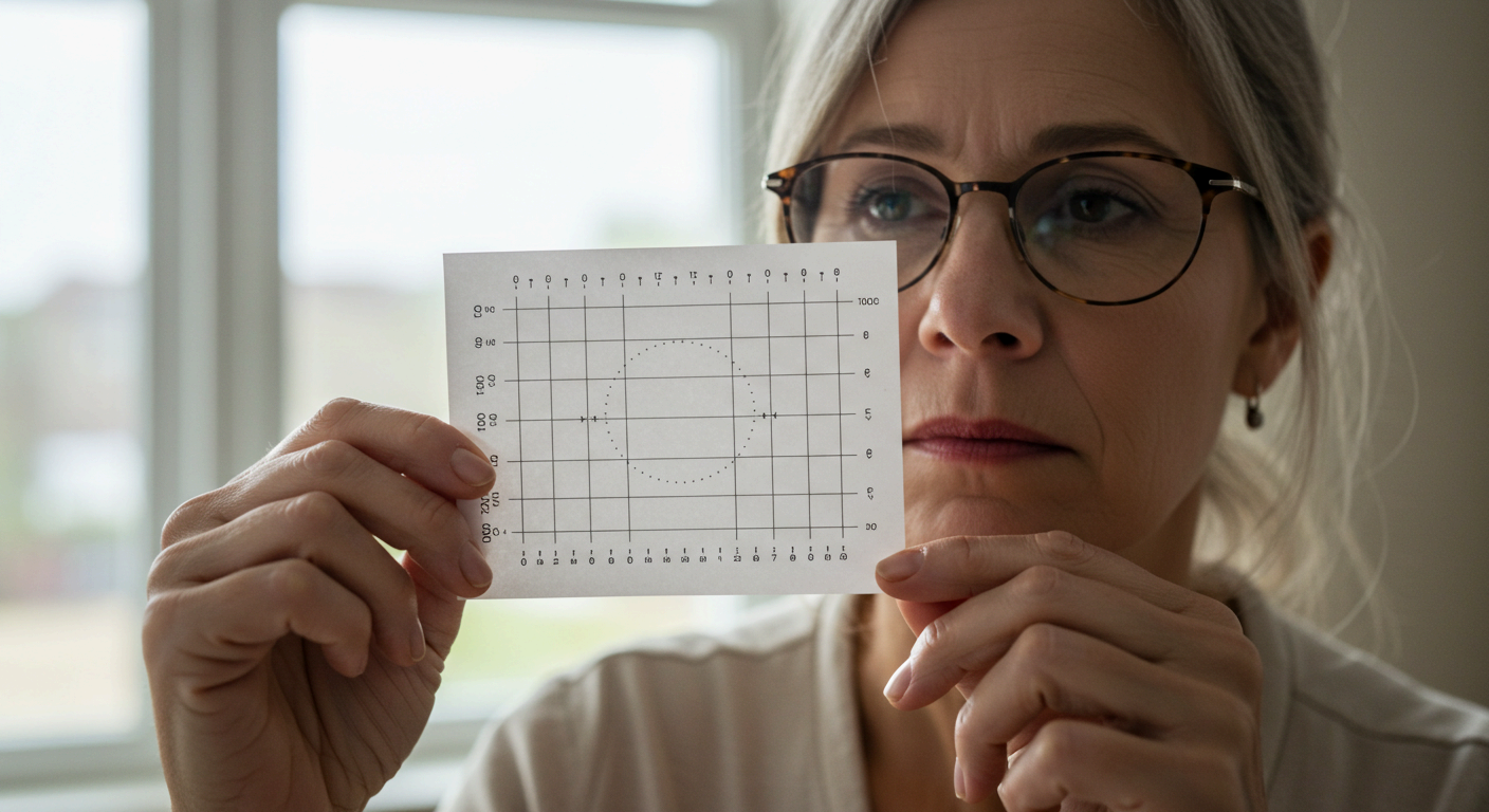 황반변성 자가진단, 색감 왜곡 여부 체크