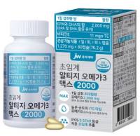 JW중외제약 초임계 알티지 오메가3 맥스 2000, 60정, 1개