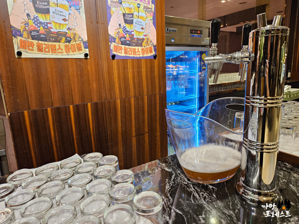 더 리버사이드 호텔 뷔페 맥주