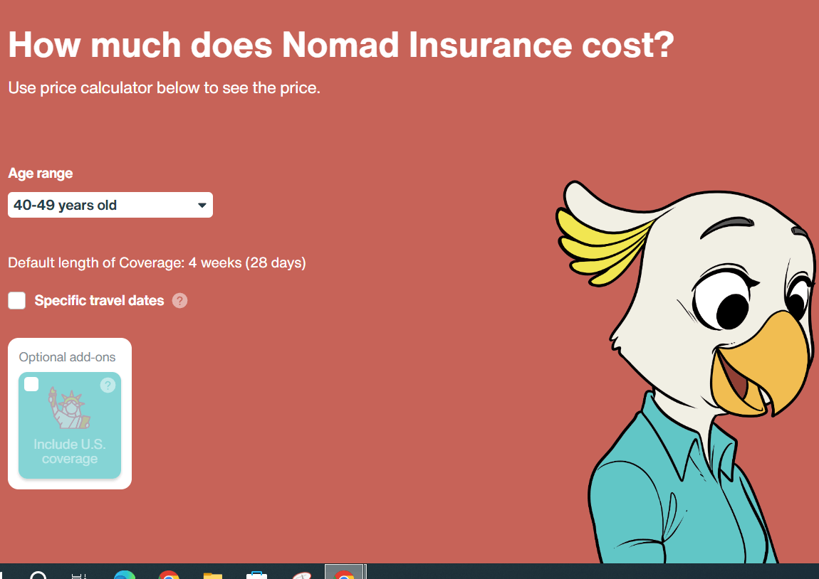 Safety wing 노마드 해외여행자보험