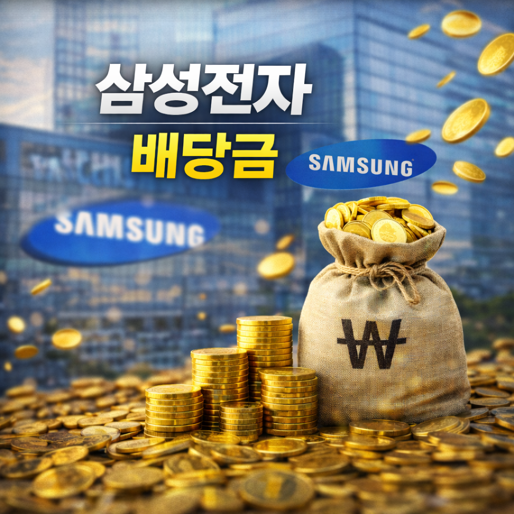 삼성전자 주가 배당금 지급일 배당금액 배당락일 배당