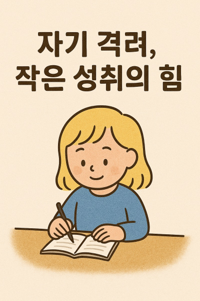 자기격려, 작은성취의 힘