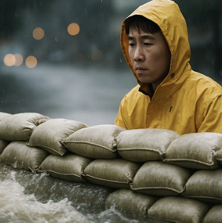 차수막 vs 모래주머니&amp;#44; 더 효과적인 침수 방지 방법은?