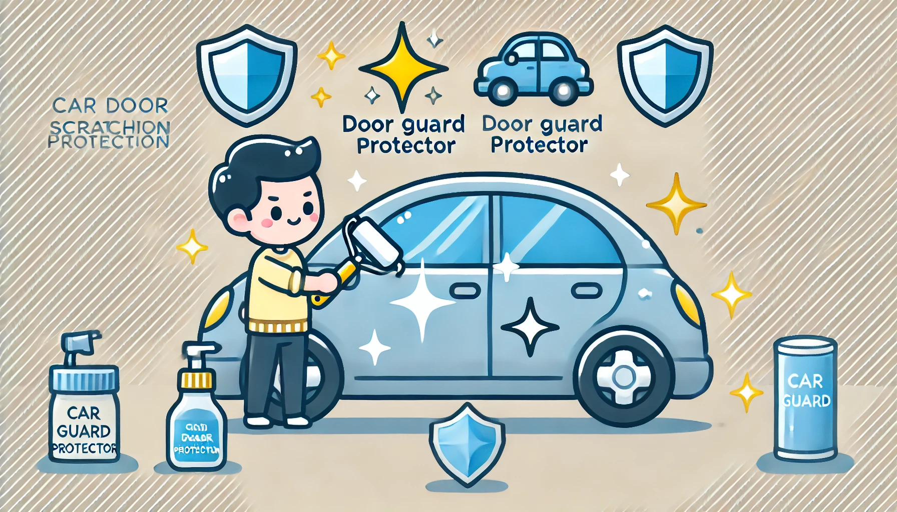 자동차 문 손잡이 스크래치 방지하는 가장 확실한 방법 7가지