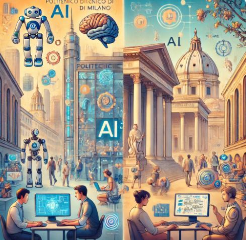 이탈리아 AI 연구, 밀라노공대와 로마 사피엔자대학교 비교, 실무 중심 vs 이론 중심, 어떤 대학이 나에게 맞을까?