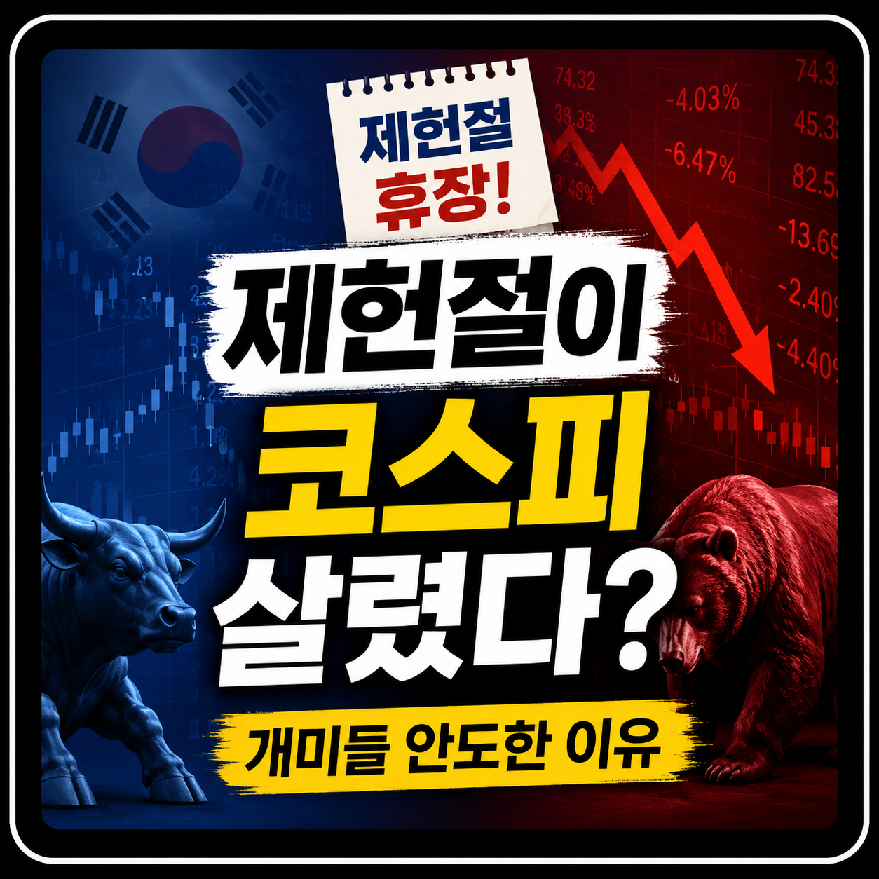 미국 반도체주 급락과 국내 증시 전망