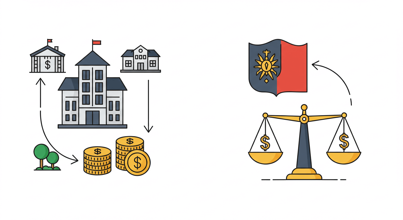 과세 목적과 부과 주체의 차이