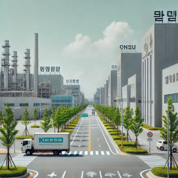 온수산업단지 설정 이미지