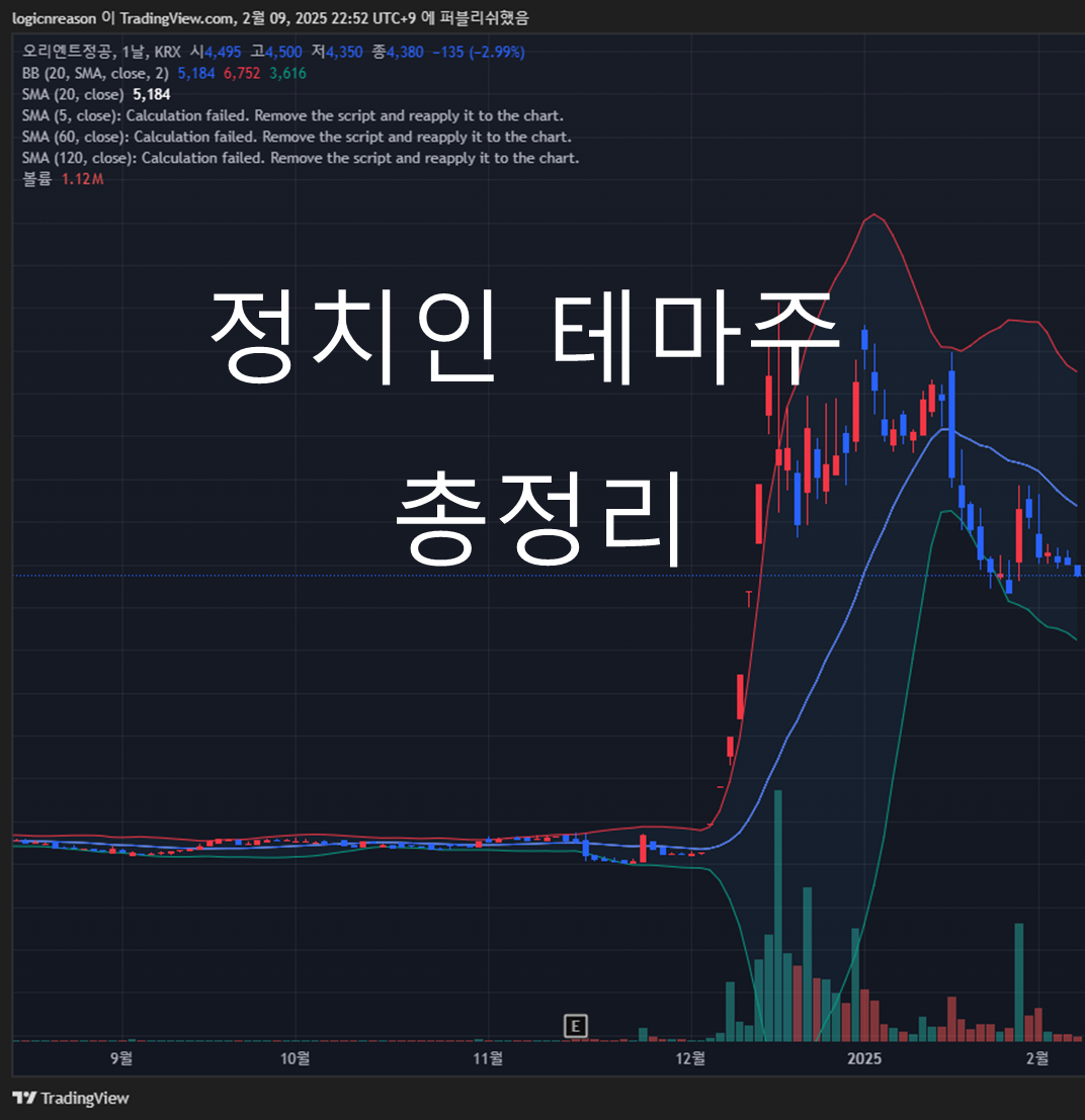 정치인 테마주 총정리