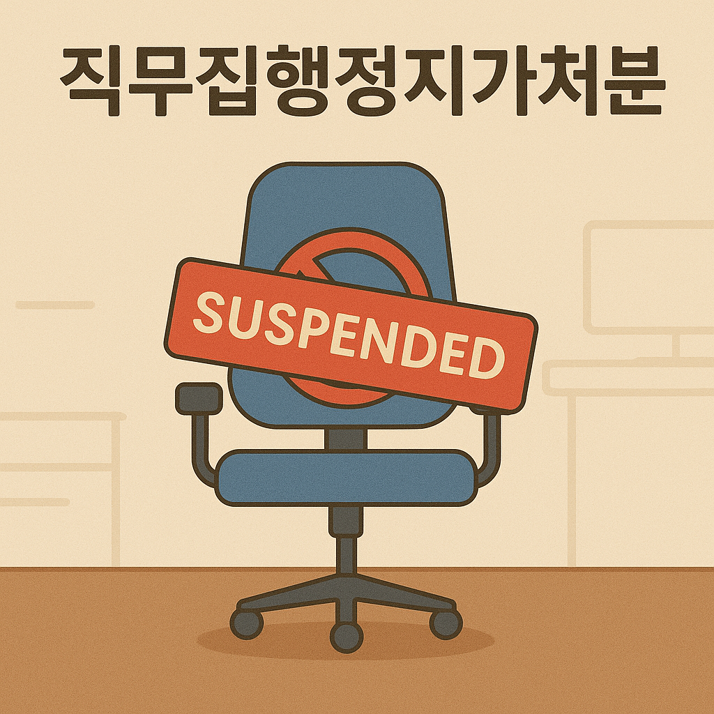 직무집행정지가처분