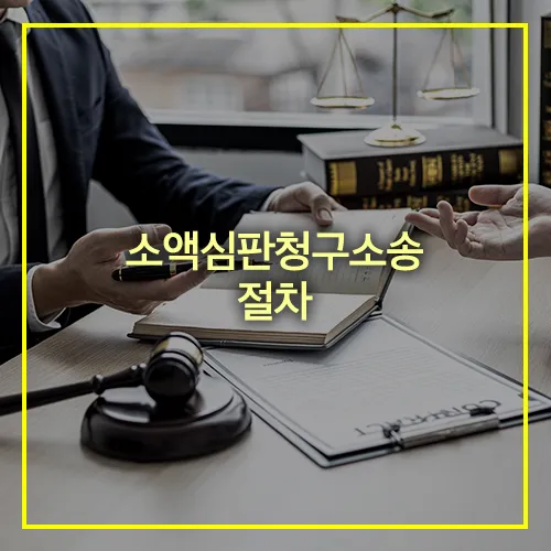 소액심판청구소송 절차