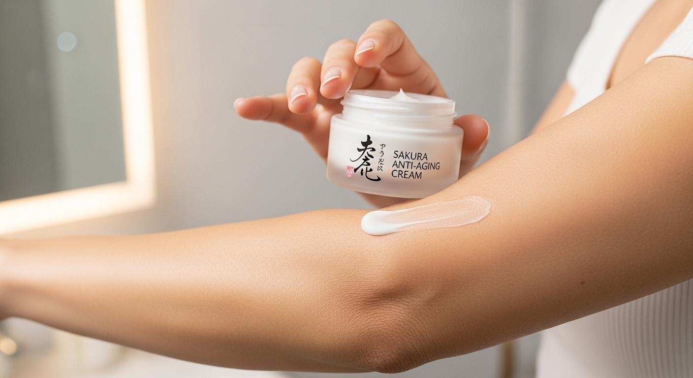 팔자주름 화장품 일본